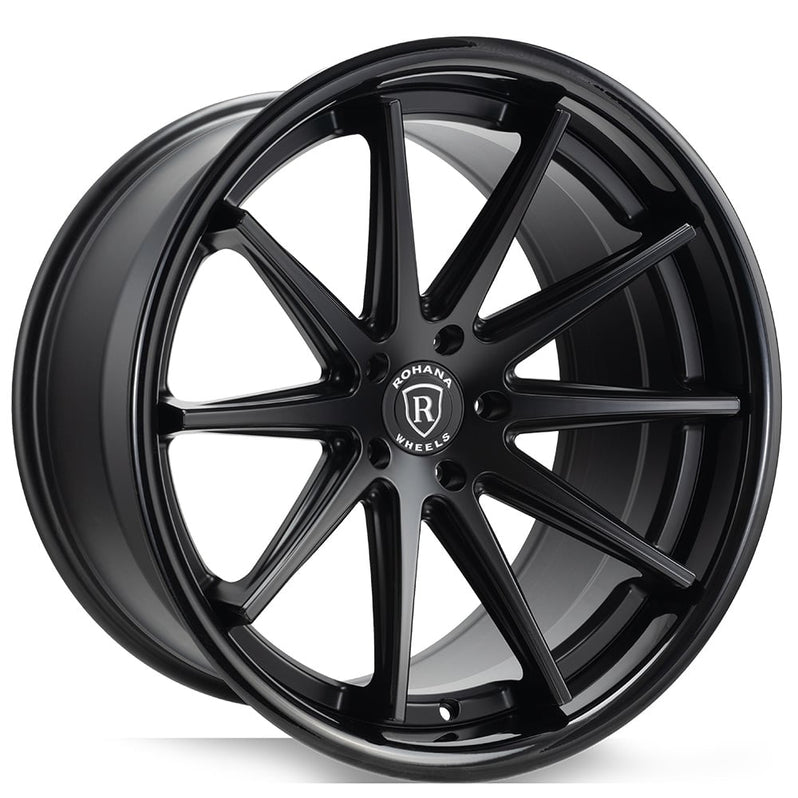 Rohana-RFC10-Matte-Black/Gloss-Black-Lip-Black-22x9-66.56-wheels-rims-felger-FelgGiganten
