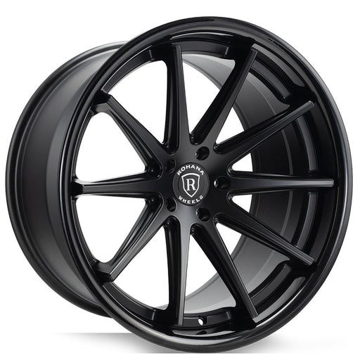 Rohana-RFC10-Matte-Black/Gloss-Black-Lip-Black-20x9-73.1-wheels-rims-felger-FelgGiganten