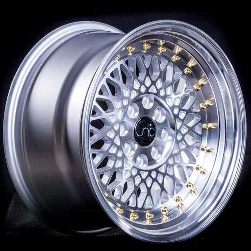 JNC-JNC031-Silver-Machined-Face-Gold-Rivets-Silver-16x8-73.1-wheels-rims-felger-FelgGiganten