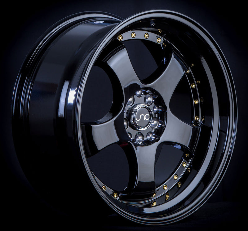 JNC-JNC017-Gloss-Black-W-Gold-Rivets-Black-17x9-73.1-wheels-rims-felger-FelgGiganten