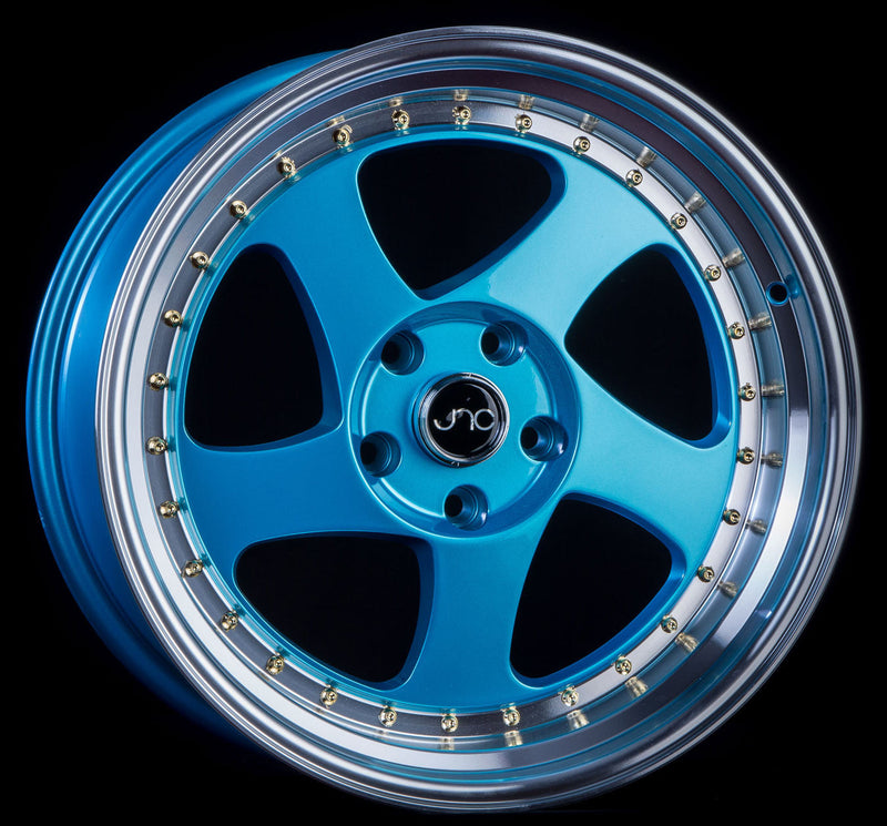 JNC-JNC034-Teal-Blue-Gold-Rivets-Blue-17x8-73.1-wheels-rims-felger-FelgGiganten