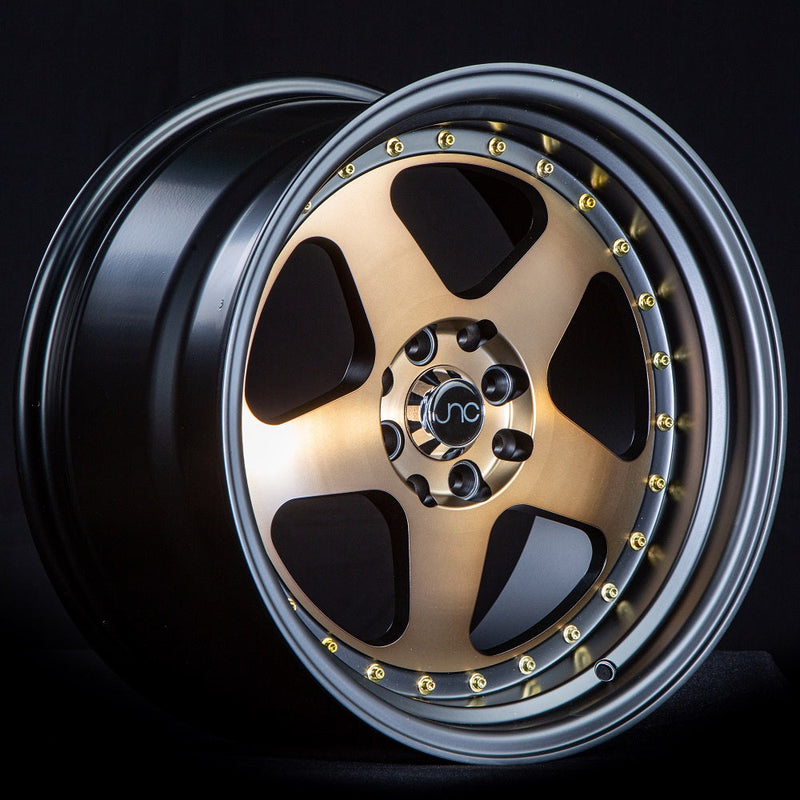 JNC-JNC010-Gunmetal-Lip-W-Gold-Rivets-Gunmetal-17x9-73.1-wheels-rims-felger-FelgGiganten