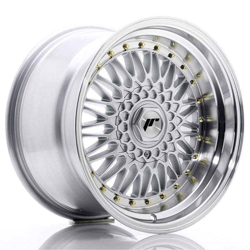 felger-Japan-Racing-JR9-Silver-w/Machined-Lip-17x10-5x112/5x120-et-20-74.1mm