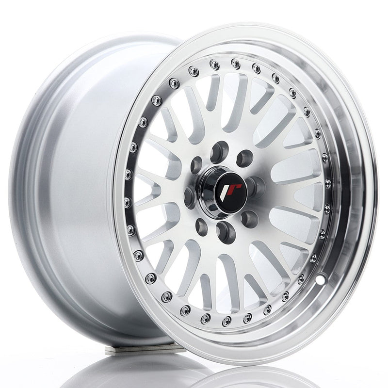 felger-Japan-Racing-JR10-Silver-Machined-Face-15x8-4x100/4x108-et-20-74.1mm