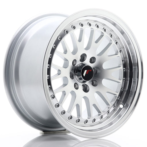 felger-Japan-Racing-JR10-Silver-Machined-Face-15x8-4x100/4x108-et-20-74.1mm