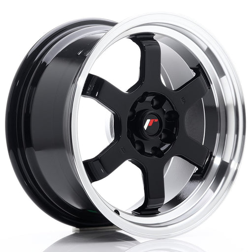 felger-Japan-Racing-JR12-Gloss-Black-16x8-4x100/4x114.3-et-15-73.1mm