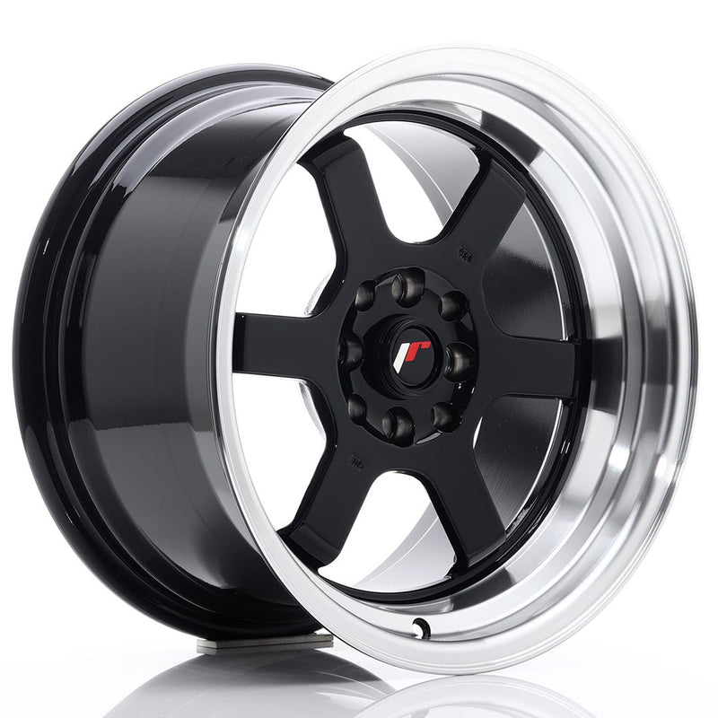 felger-Japan-Racing-JR12-Gloss-Black-16x9-4x100/4x114.3-et-10-73.1mm