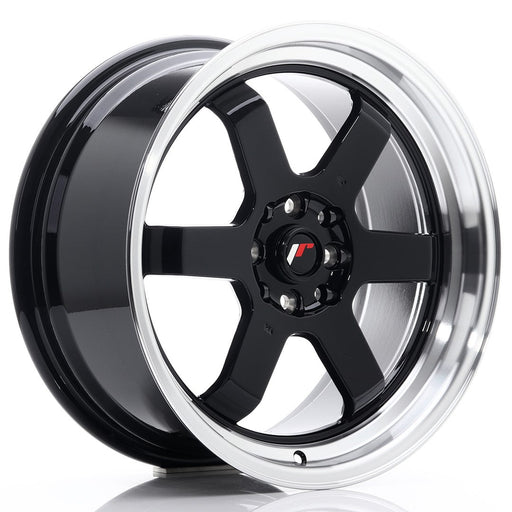 felger-Japan-Racing-JR12-Gloss-Black-17x8-5x100/5x114.3-et-33-73.1mm