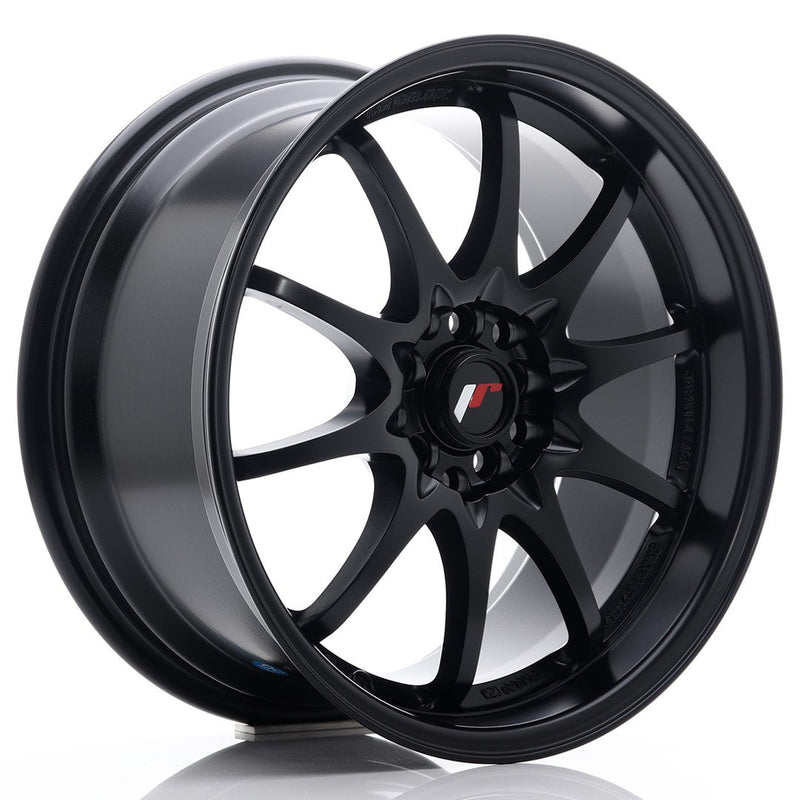 felger-Japan-Racing-JR5-Matt-Black-17x8.5-5x100/5x114.3-et-35-73.1mm