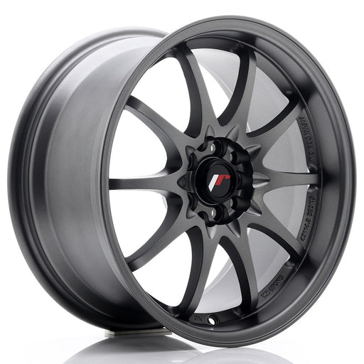 felger-Japan-Racing-JR5-Matt-Gunm-et-al-17x8.5-5x100/5x114.3-et-35-73.1mm