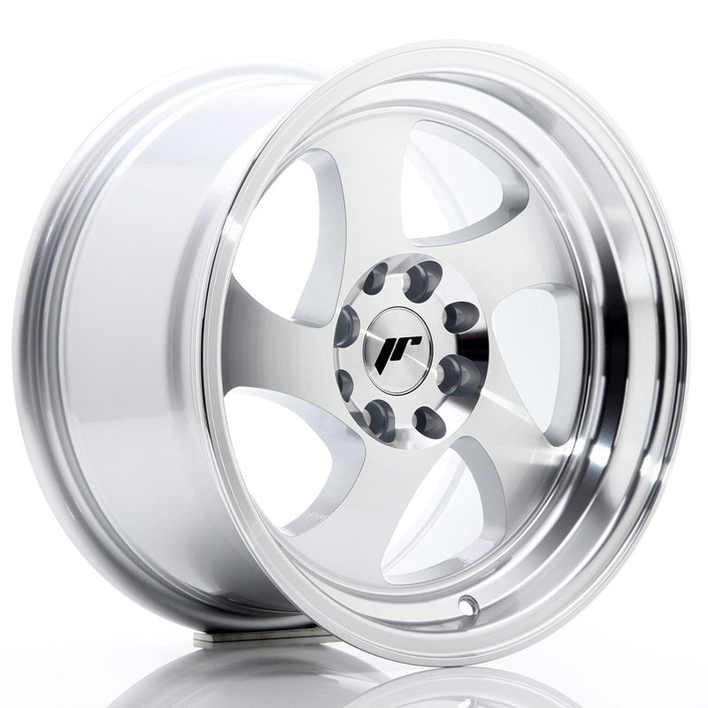 felger-Japan-Racing-JR15-Machined-Silver-15x8-4x100/4x108-et-20-74.1mm