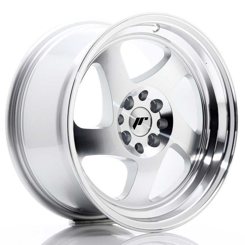 felger-Japan-Racing-JR15-Machined-Silver-16x8-4x100/4x108-et-25-74.1mm