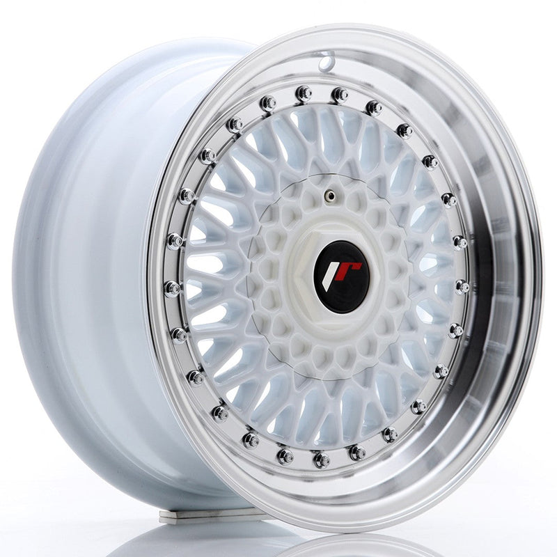 felger-Japan-Racing-JR9-White-w/Machined-Lip-15x7-4x100/4x108-et-20-74.1mm