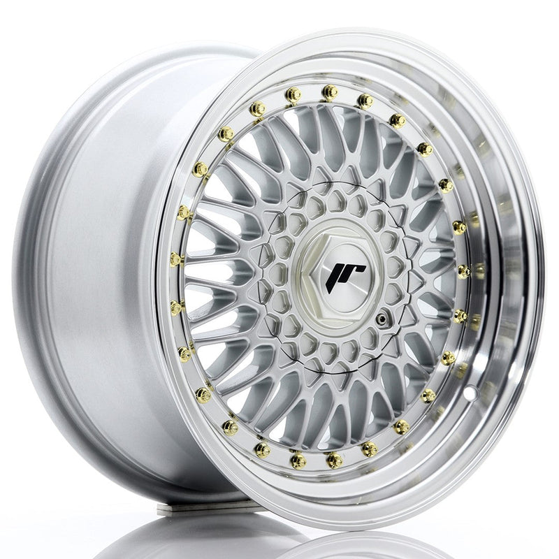 felger-Japan-Racing-JR9-Silver-w/Machined-Lip-16x8-4x100/4x108-et-25-74.1mm
