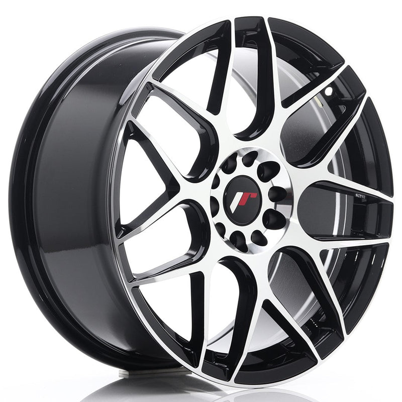 felger-Japan-Racing-JR18-Black-Machined-18x8.5-5x112/5x114.3-et-40-74.1mm