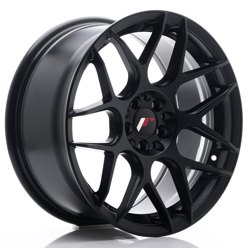 felger-Japan-Racing-JR18-Matt-Black-17x8-4x100/4x108-et-25-73.1mm