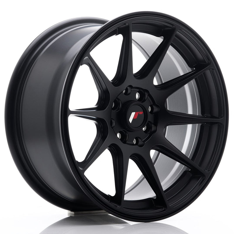 felger-Japan-Racing-JR11-Flat-Black-16x8-4x100/4x114.3-et-25-67.1mm