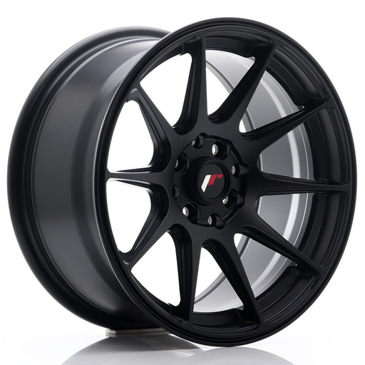 felger-Japan-Racing-JR11-Flat-Black-16x8-4x100/4x114.3-et-25-67.1mm