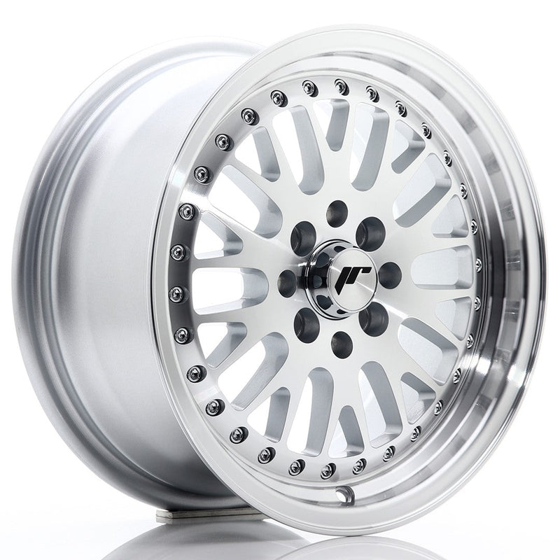 felger-Japan-Racing-JR10-Silver-Machined-Face-15x7-4x100/4x108-et-30-74.1mm