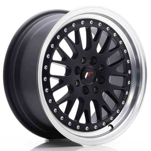 felger-Japan-Racing-JR10-Matt-Black-w/Machined-Lip-16x7-4x100/4x108-et-30-67.1mm