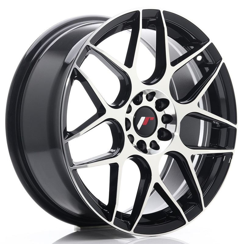 felger-Japan-Racing-JR18-Black-Machined-18x7.5-5x112/5x114.3-et-40-74.1mm