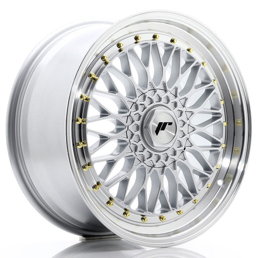 felger-Japan-Racing-JR9-Silver-w/Machined-Lip-19x8.5-BLANK-et-35-74.1mm