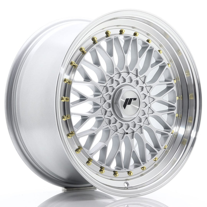 felger-Japan-Racing-JR9-Silver-w/Machined-Lip-19x9.5-BLANK-et-35-74.1mm