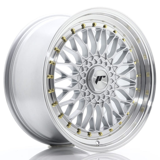 felger-Japan-Racing-JR9-Silver-w/Machined-Lip-19x9.5-BLANK-et-35-74.1mm