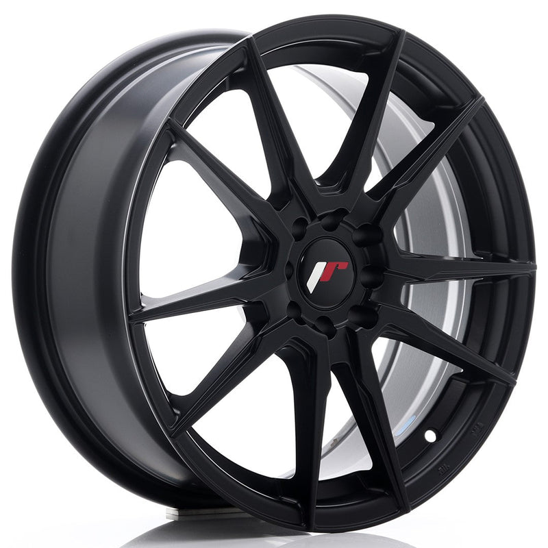 felger-Japan-Racing-JR21-Matt-Black-17x7-4x100/4x114.3-et-40-74.1mm