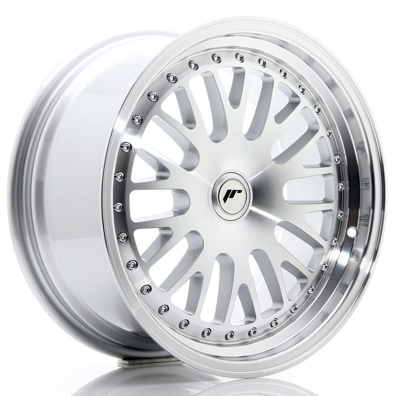felger-Japan-Racing-JR10-Silver-Machined-Face-17x8-BLANK-et-35-74.1mm