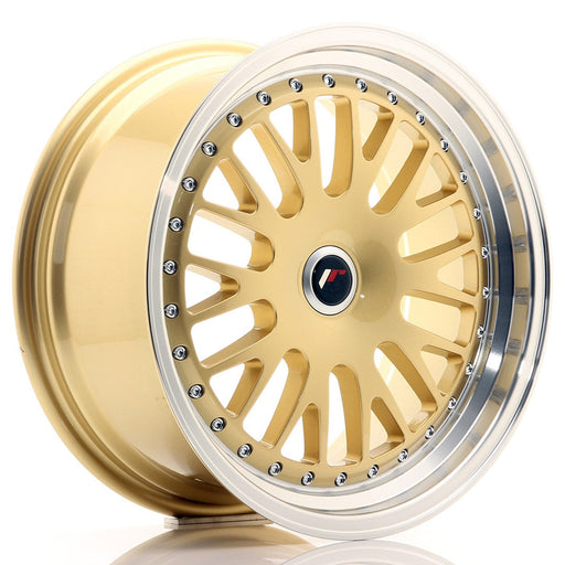 felger-Japan-Racing-JR10-Gold-w/Machined-Lip-17x8-BLANK-et-35-74.1mm