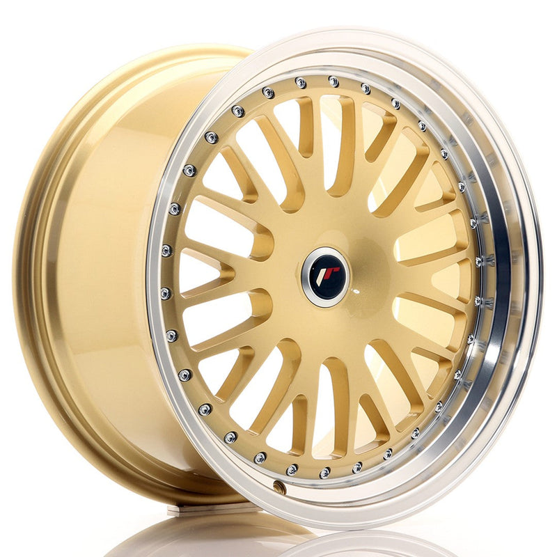 felger-Japan-Racing-JR10-Gold-w/Machined-Lip-19x9.5-BLANK-20-35-74.1mm