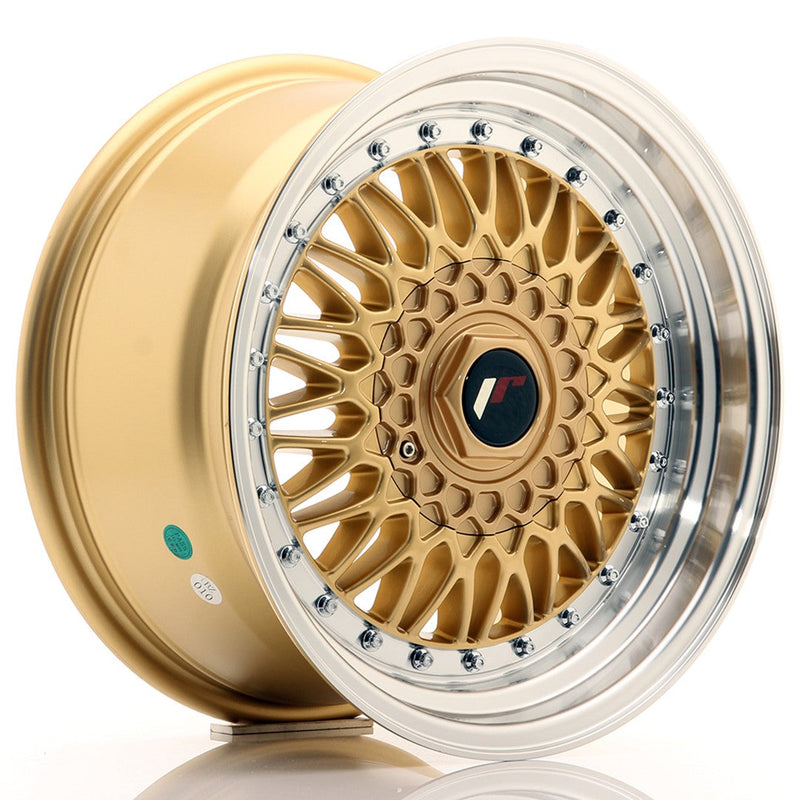 felger-Japan-Racing-JR9-Gold-w/Machined-Lip-16x8-BLANK-et-25-74.1mm
