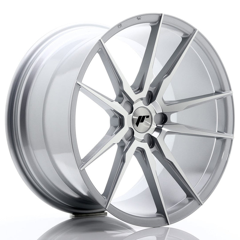 felger-Japan-Racing-JR21-Silver-Machined-Face-20x11-BLANK-30-50-74.1mm