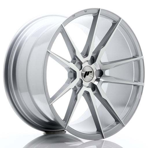 felger-Japan-Racing-JR21-Silver-Machined-Face-20x11-BLANK-30-50-74.1mm