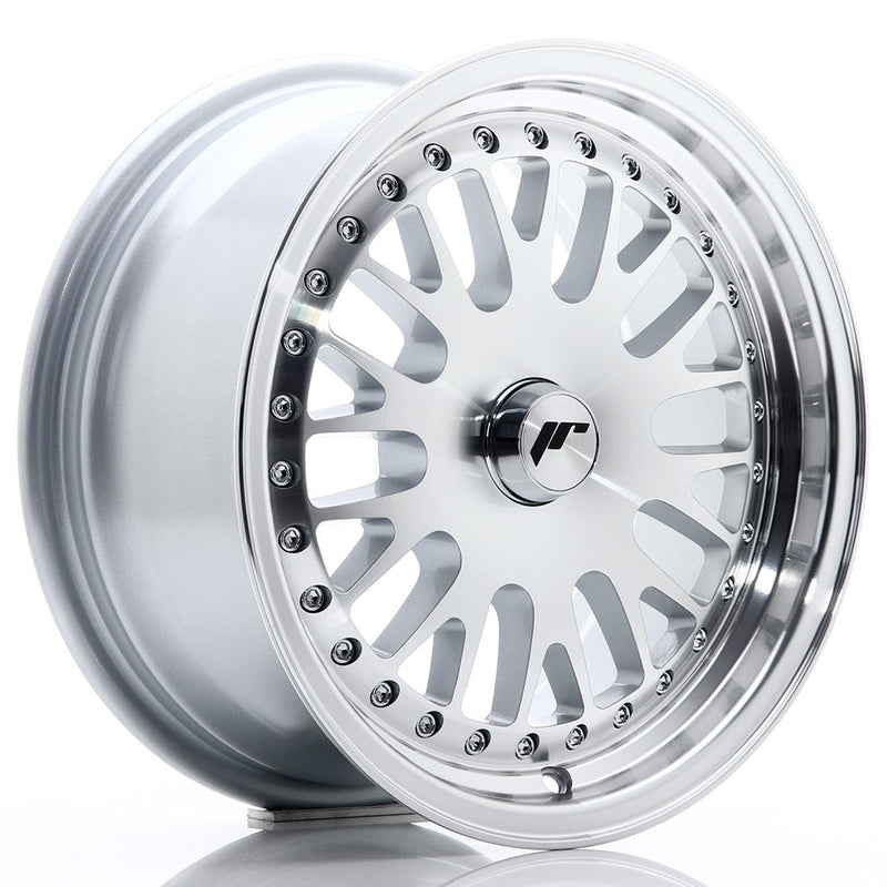 felger-Japan-Racing-JR10-Silver-Machined-Face-15x7-BLANK-et-30-74.1mm