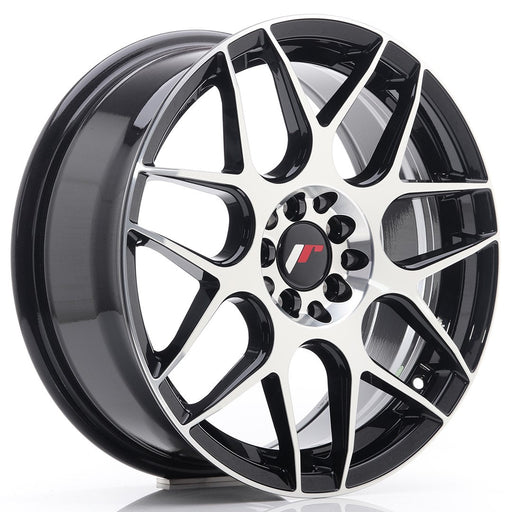 felger-Japan-Racing-JR18-Black-Machined-17x7-4x100/4x114.3-et-40-73.1mm