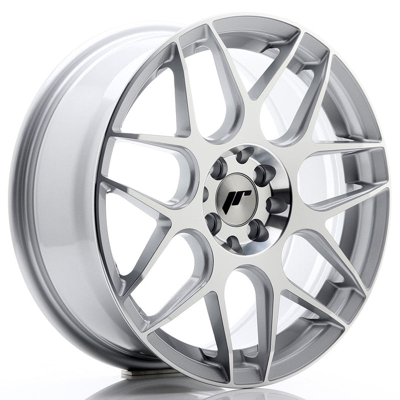 felger-Japan-Racing-JR18-Silver-Machined-17x7-5x100/5x114.3-et-40-73.1mm