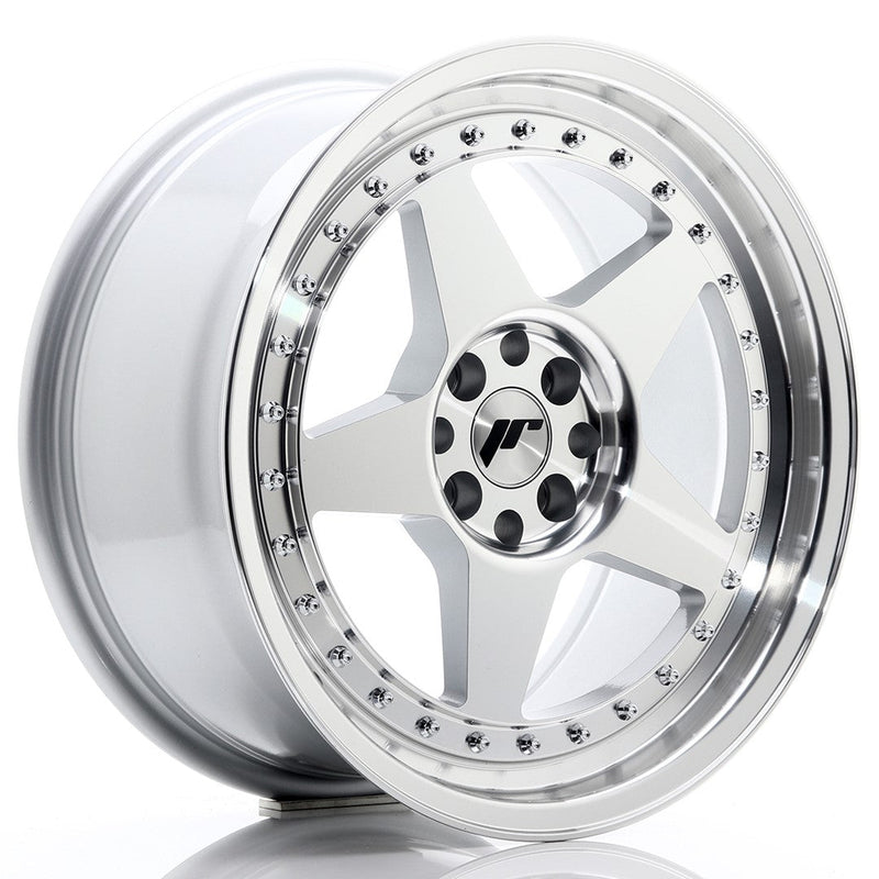 felger-Japan-Racing-JR6-Silver-Machined-Face-17x8-4x100/4x114.3-et-35-74.1mm