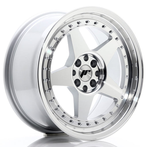 felger-Japan-Racing-JR6-Silver-Machined-Face-17x8-4x100/4x114.3-et-35-74.1mm