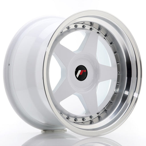 felger-Japan-Racing-JR6-White-w/Machined-Lip-17x10-BLANK-et-20-74.1mm