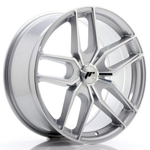 felger-Japan-Racing-JR25-Silver-Machined-Face-19x8.5-BLANK-20-40-74.1mm