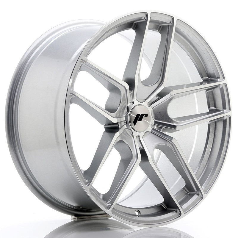 felger-Japan-Racing-JR25-Silver-Machined-Face-19x9.5-BLANK-20-40-74.1mm