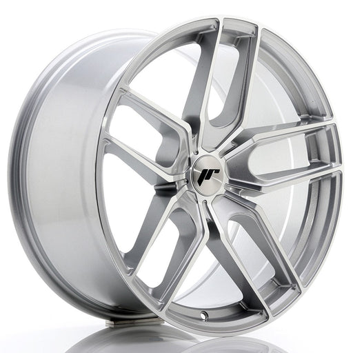 felger-Japan-Racing-JR25-Silver-Machined-Face-19x9.5-BLANK-20-40-74.1mm