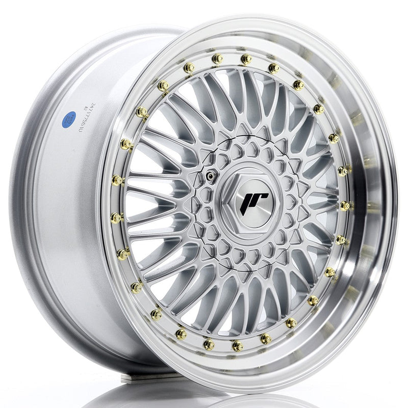 felger-Japan-Racing-JR9-Silver-w/Machined-Lip-17x7.5-4x100/4x108-et-35-74.1mm