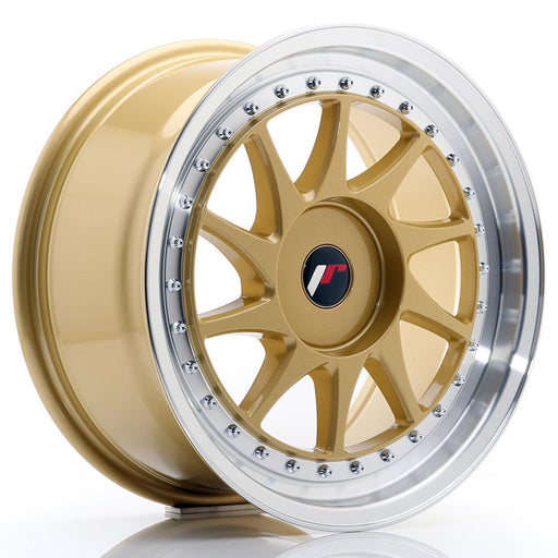 felger-Japan-Racing-JR26-Gold-w/Machined-Lip-17x8-BLANK-20-35-74.1mm