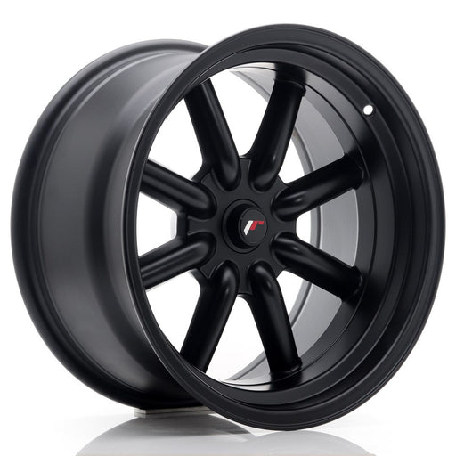 felger-Japan-Racing-JR19-Matt-Black-17x9-BLANK-74.1mm