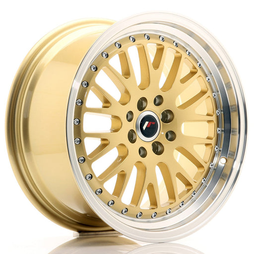 felger-Japan-Racing-JR10-Gold-w/Machined-Lip-17x8-4x100/4x114.3-et-35-74.1mm