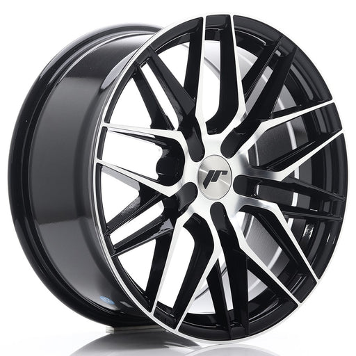 felger-Japan-Racing-JR28-Gloss-Black-Machined-Face-18x8.5-BLANK-20-40-74.1mm
