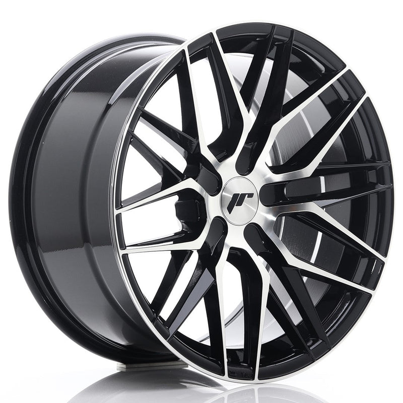 felger-Japan-Racing-JR28-Gloss-Black-Machined-Face-18x9.5-BLANK-20-40-74.1mm